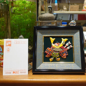 helmet decoration (2020a) cloisonné ornament frame