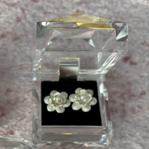 earrings with japanese baby pearls