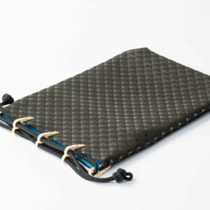 takane blue large gassai bag with gusset