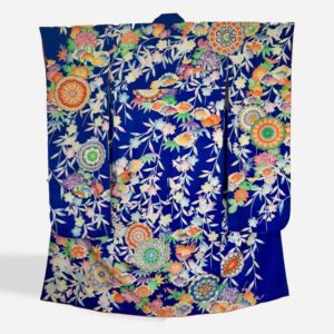 spring/summer party long sleeved kimono gown