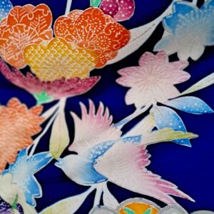 spring/summer party long sleeved kimono gown