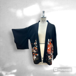 haori jacket with edo tsuma pattern
