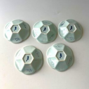 kifuku petal shaped small plate set