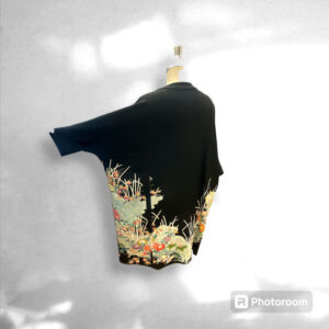 one piece dress with edo tsuma pattern