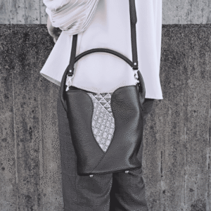 fiore leather handbag