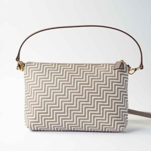 chevron 47 shoulder bag