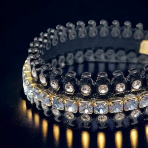 swarovski zip bracelet