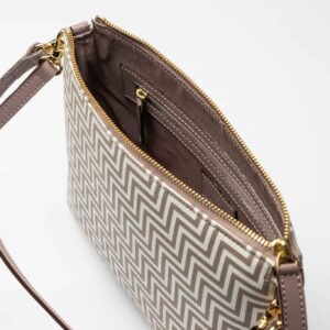 chevron 47 shoulder bag