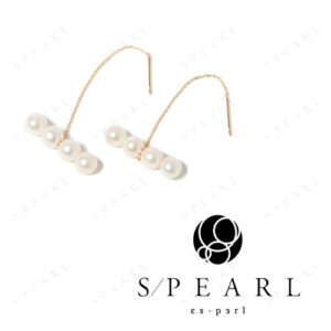 graceful akoya pearl swing earrings