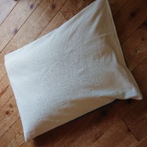 shimanto hinoki hard cushion large pillow