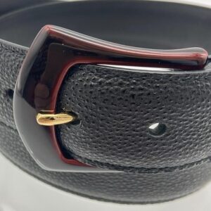 sennen belt 35 burgundy (tome nuri lacquer) (a thousand years belt 35 burgundy (tome nuri lacquer))