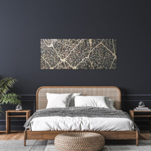 glass mosaic kintugi style