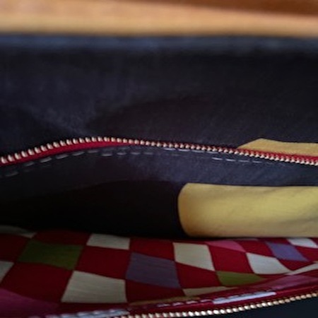 Fujin Raijin Zudabukuro (Messenger Bag / Gray stitching) - Image 3